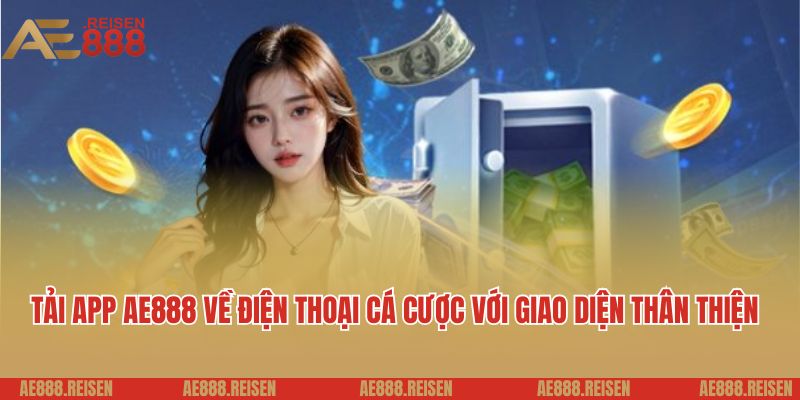 Tải app AE888: Chơi game trên siêu ứng dụng giải trí đẳng cấp 5 Tải app AE888 về điện thoại cá cược với giao diện thân thiện