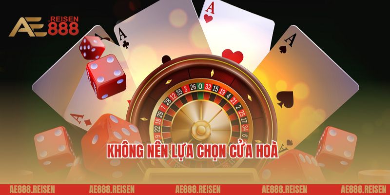 Baccarat AE888: Sòng đánh bài trực tuyến đẳng cấp 5 sao 6 Không nên lựa chọn cửa hoà